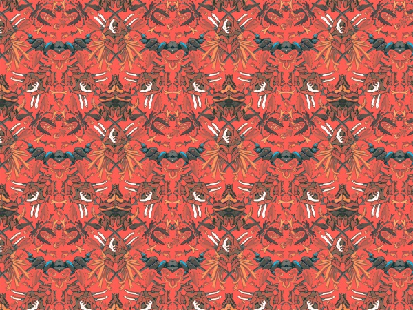 Wallpaper pattern design 14 Edouard Artus