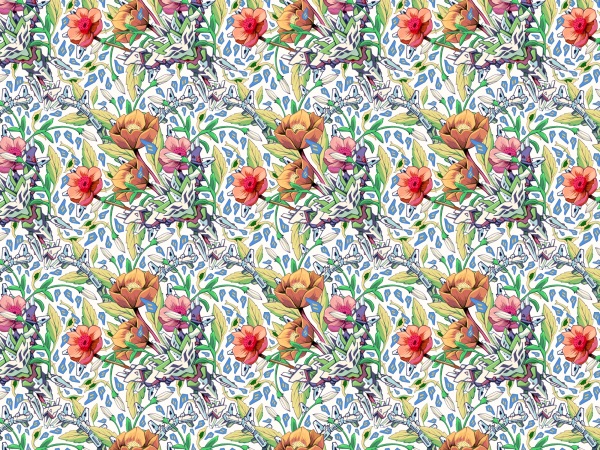 Wallpaper pattern design 15 Edouard Artus