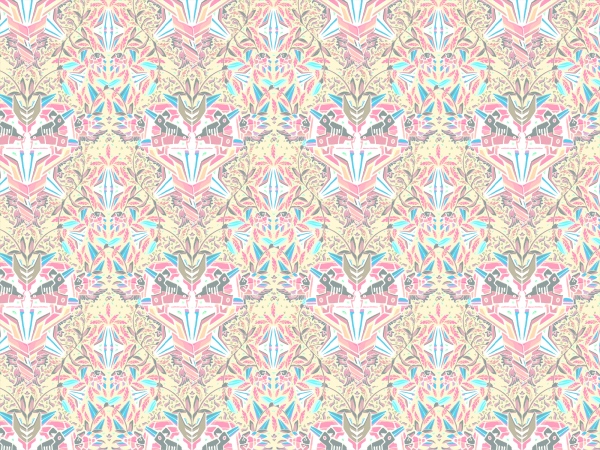 Wallpaper pattern design 16 Edouard Artus